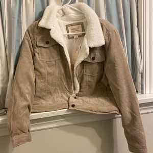 Womens large corduroy coat tags still on. Never worn